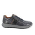 Igi & Co Men’s Navy Laced Leather Low-Top Sneakers – Made in Italy 8639100